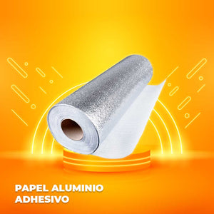 Papel Aluminio Adhesivo
