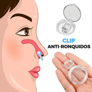 Clip Magnetico Anti- Ronquidos