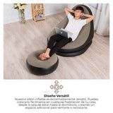 Sillon Inflable Reclinable Cómodo y Portátil